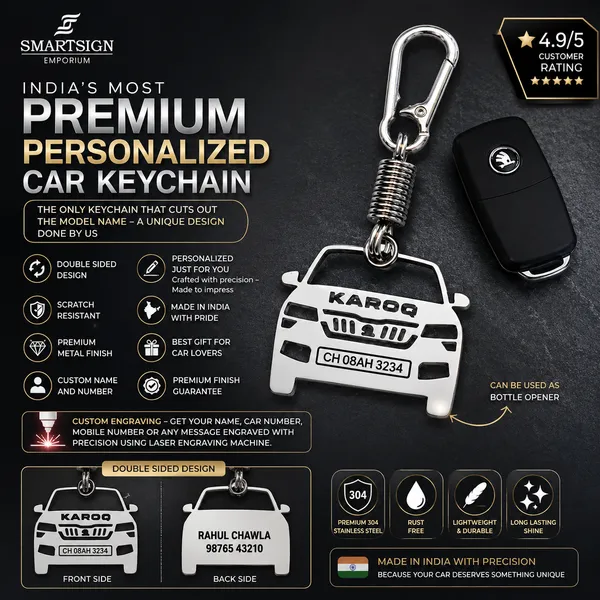 Skoda_Karoq_Model_Car_Keychain