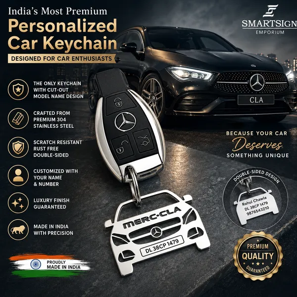 Mercedes_Benz_Cla_Model_Car_Key_Chain