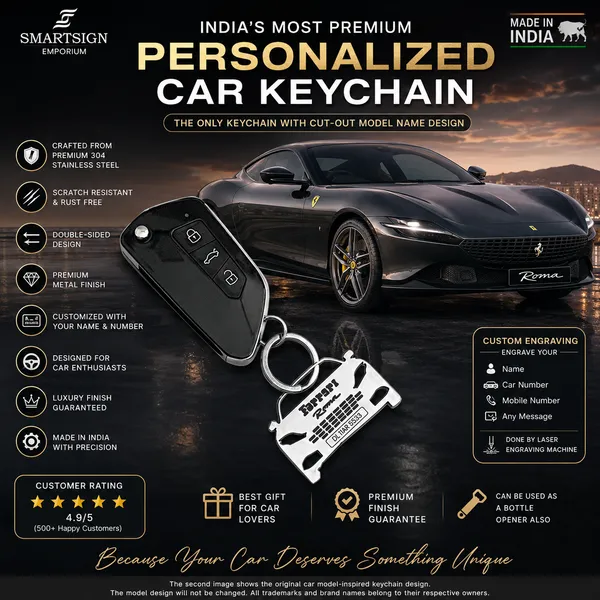 Ferrari_Roma_Model_Car_Keychain