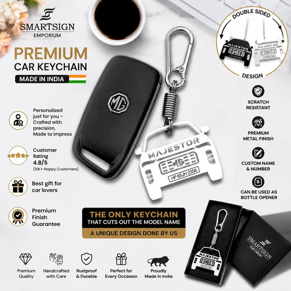 Mg_Majestor_Model_Car_Key_Chain