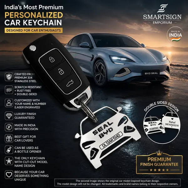 Byd_Seal_Model_Car_Key_Chain