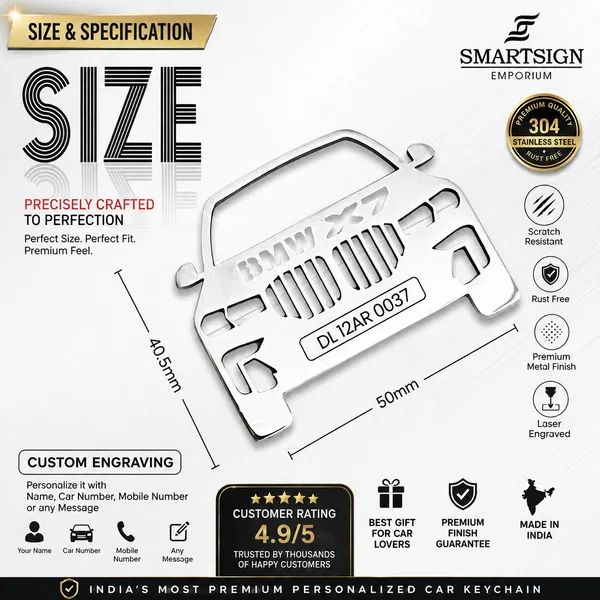 Bmw_X7(2019-2022)_Model_Car_Key_Chain