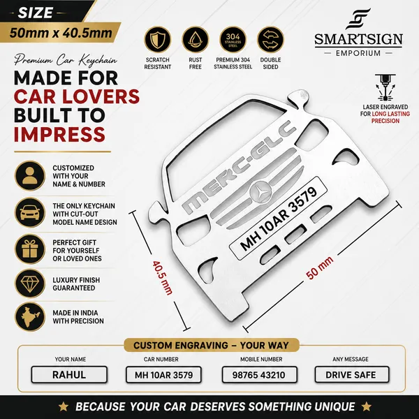 Mercedes_Benz_Glc_2020-2024_Car_Key_Chain