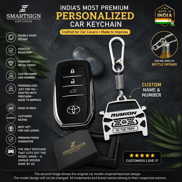 Toyota_Rumion_Model_Car_Key_Chain