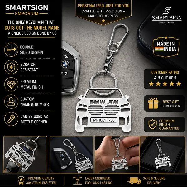 Bmw_Xm_Model_Car_Keychain
