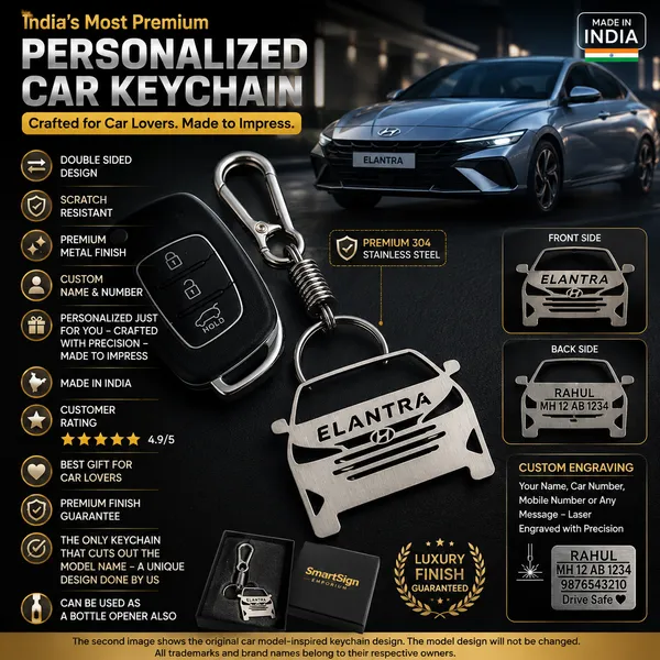 Hyundai_Elantra_Model_Car_Key_Chain