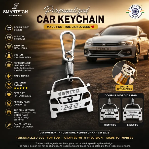 Mahindra_Verito_Model_Car_Key_Chain