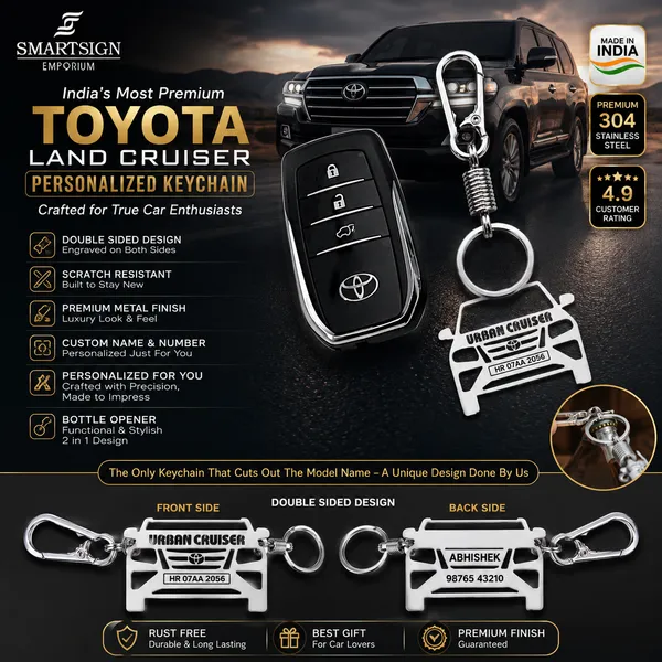 Toyota_Urban_Cruiser_Model_Car_Keychain