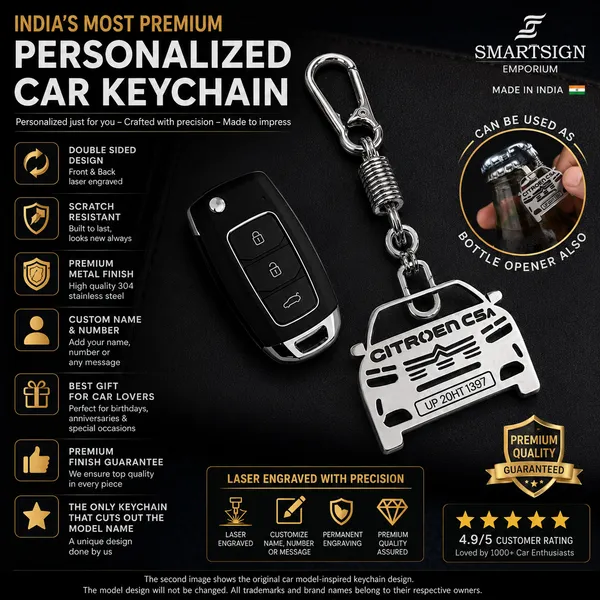 Citroen_C5_Aircross_Model_Car_Key_Chain