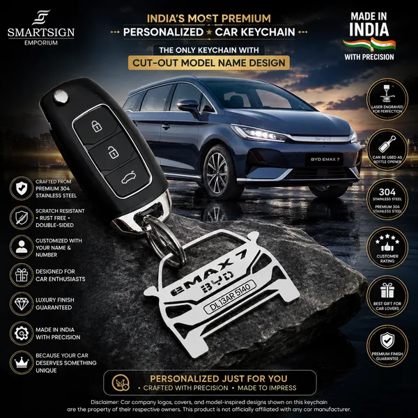 Byd_Emax_7_Model_Car_Key_Chain