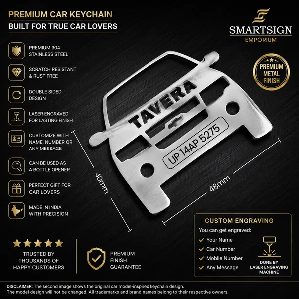 Chevrolet_Tavera_Model_Car_Key_Chain