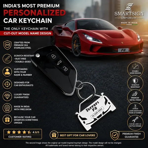 Ferrari_F8_Model_Car_Keychain