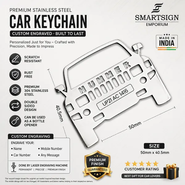 Gmc_Hummer_Model_Car_Key_Chain