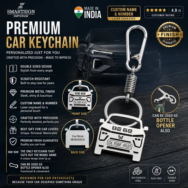 Mahindra_Be_6_E_Model_Car_Key_Chain