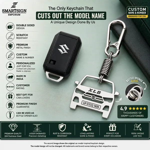 Maruti_Suzuki_Xl6_Model_Car_Key_Chain