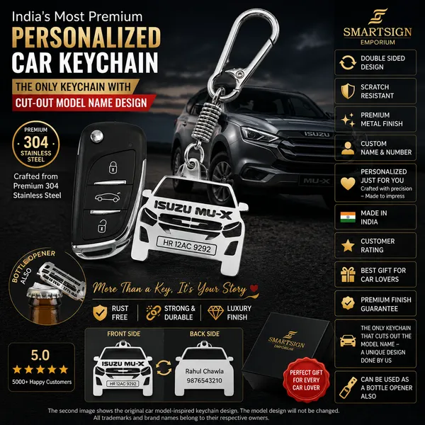 Isuzu_Mu-X_Model_Car_Keychain