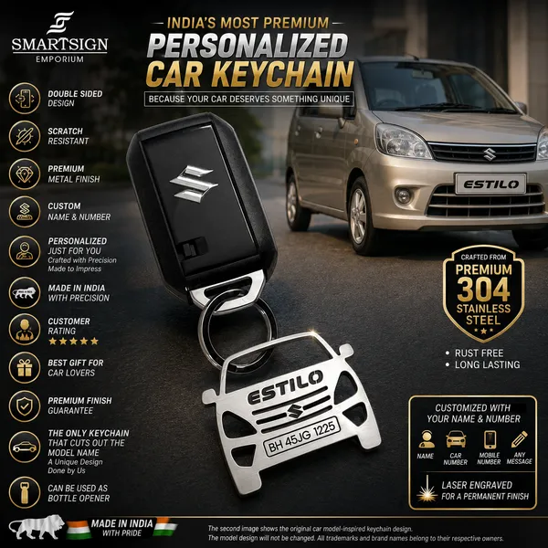 Maruti_Suzuki_Estilo_Model_Car_Key_Chain
