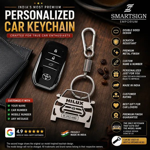 Toyota_Hilux_Model_Car_Key_Chain