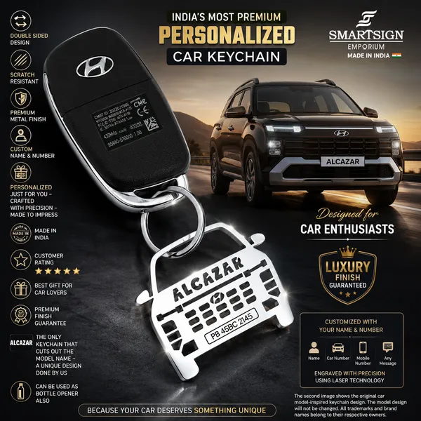 Hyundai_Alcazar_2024_Car_Key_Chain