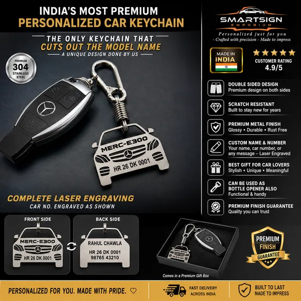 Mercedes_Benz_E300_Model_Car_Key_Chain