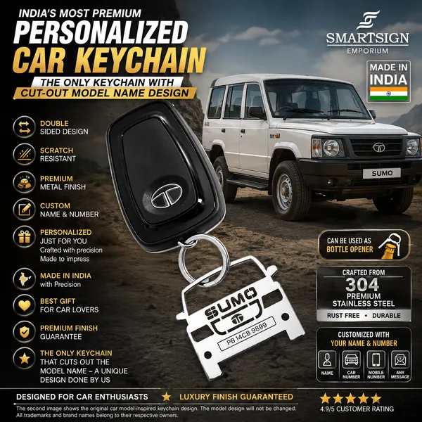 Tata_Sumo_Model_Car_Keychain