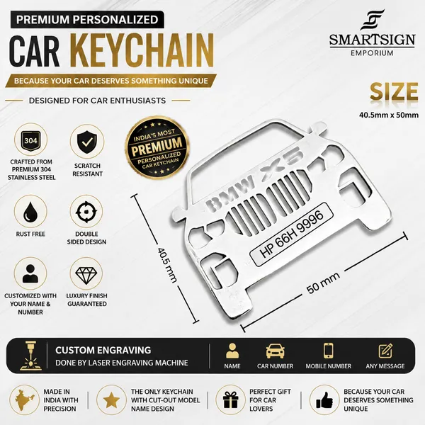Bmw_X5_Model_Car_Key_Chain