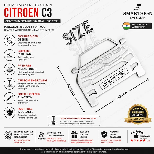 Citroen_C3_Aircross_Car_Key_Chain