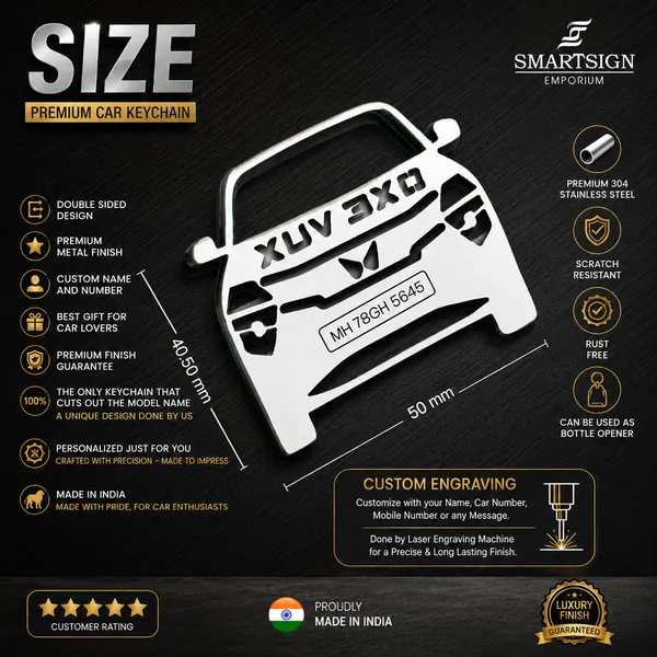 Mahindra_Xuv_3Xo_Model_Car_Keychain