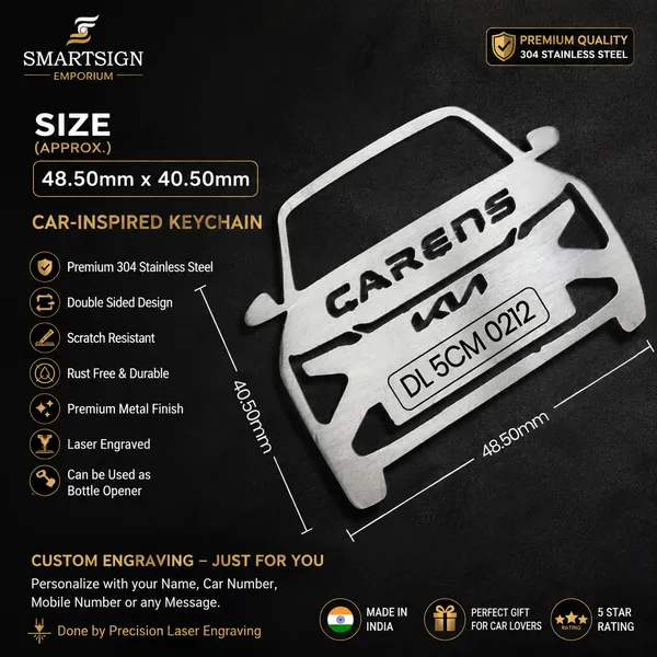 Kia_Carens_Model_Car_Key_Chain