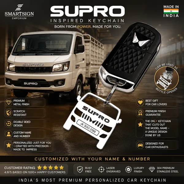 Mahindra_Supro_Model_Car_Key_Chain