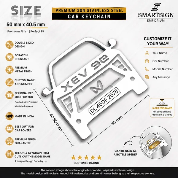 Mahindra_Xev_9E_Model_Car_Key_Chain