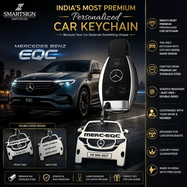Mercedes_Benz_Eqc_Car_Key_Chain