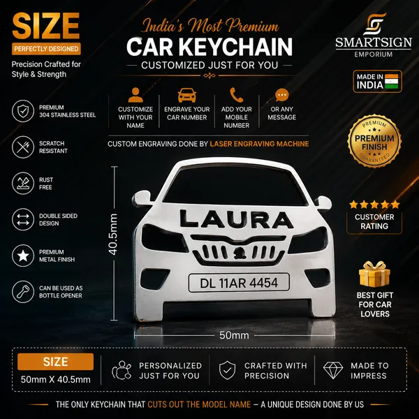 Skoda_Laura_Model_Car_Key_Chain