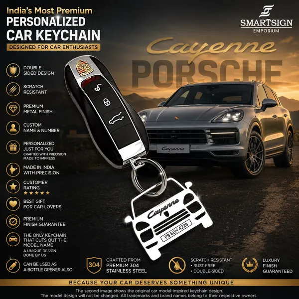 Porsche_Cayenne_Model_Car_Key_Chain