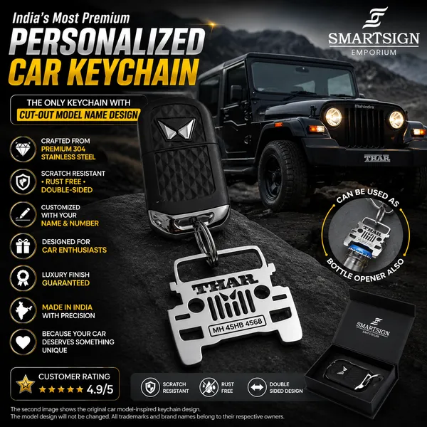 Mahindra_Thar_Car_Key_Chain