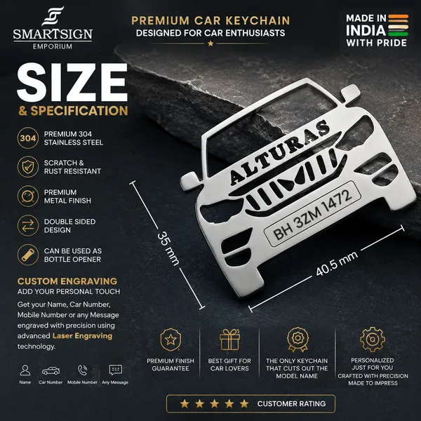 Mahindra_Alturas_Car_Key_Chain