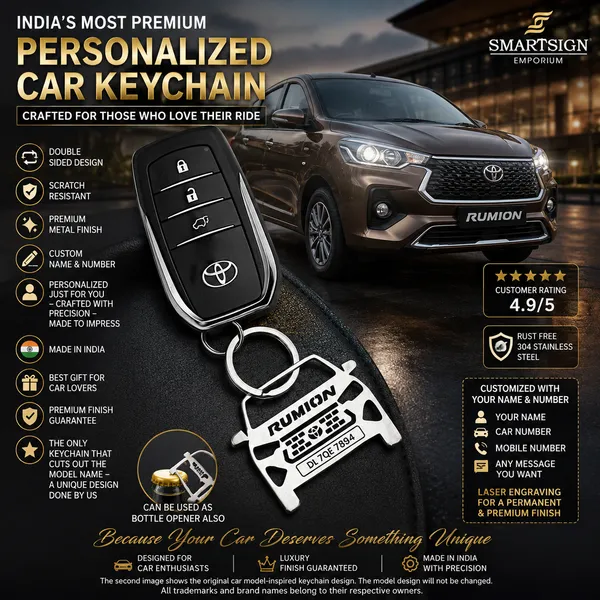 Toyota_Rumion_Model_Car_Key_Chain