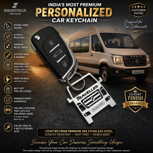 Force_Traveller_Model_Car_Key_Chain