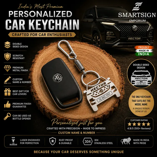 Mg_Hector(2019-2022)_Model_Car_Keychain