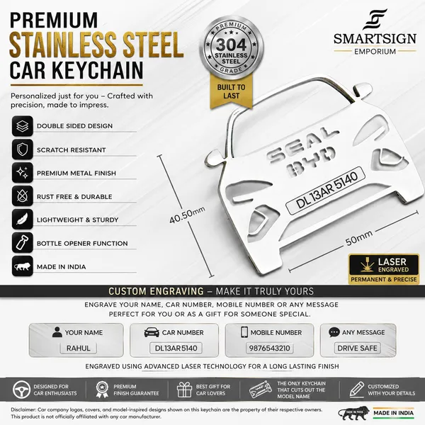 Byd_Seal_Model_Car_Key_Chain