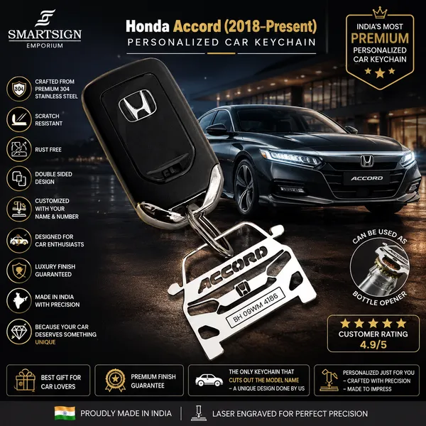 Honda_Accord_2018-Present_Car_Key_Chain
