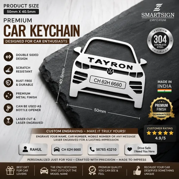 Volkswagen_Tayron_Model_Car_Keychain