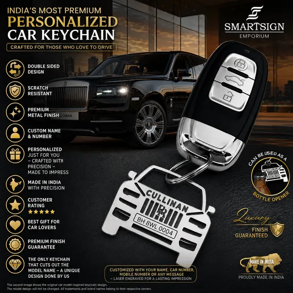 Rolls_Royce_Cullinan_Model_Car_Key_Chain