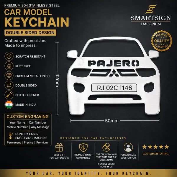 Mitsubishi_Pajero_Model_Car_Key_Chain