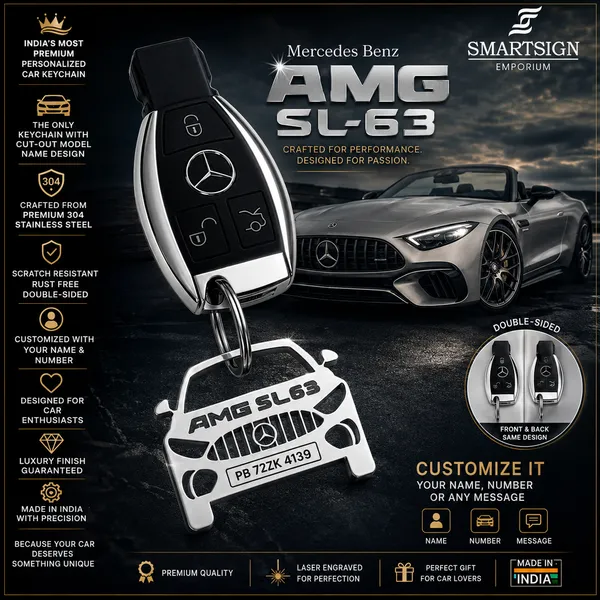 Mercedes_Benz_Amg_Sl63_Model_Car_Key_Chain