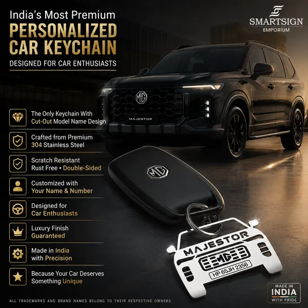 Mg_Majestor_Model_Car_Key_Chain