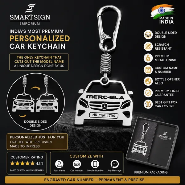 Mercedes_Benz_Gla_2017-2020_Car_Key_Chain