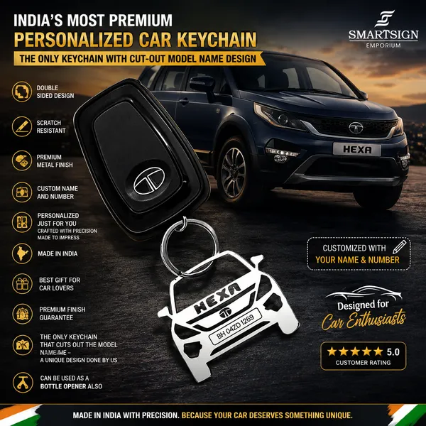 Tata_Hexa_Model_Car_Keychain