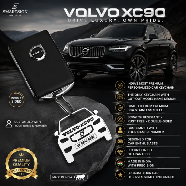 Volvo_Xc90_Model_Car_Key_Chain