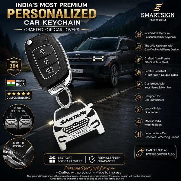 Hyundai_Santa_Fe_Model_Car_Key_Chain
